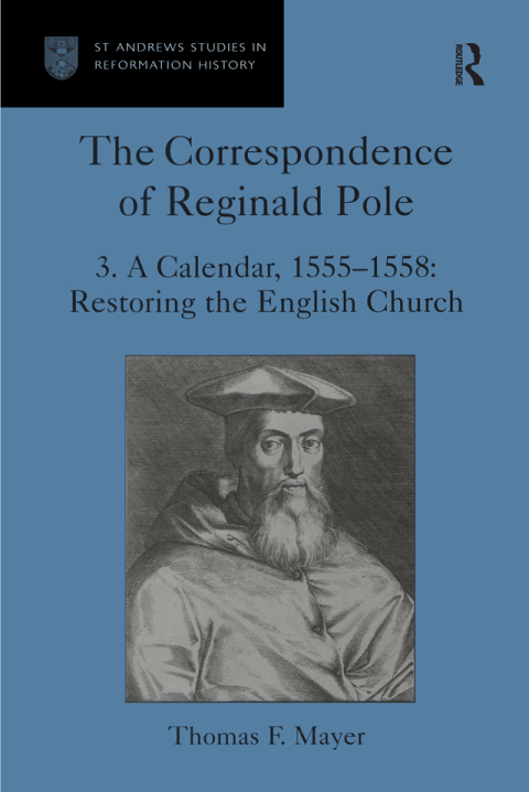 Cover image for book The Correspondence of Reginald Pole