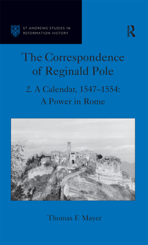 Cover image for book The Correspondence of Reginald Pole
