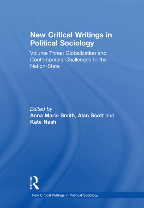 Cover image for book New Critical Writings in Political Sociology