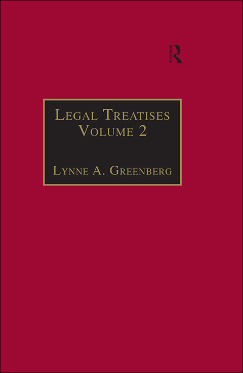 Cover image for book Legal Treatises