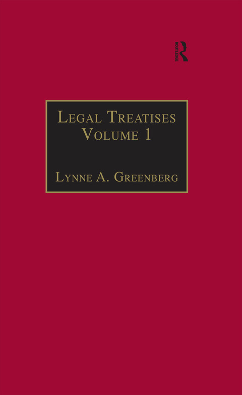 Cover image for book Legal Treatises