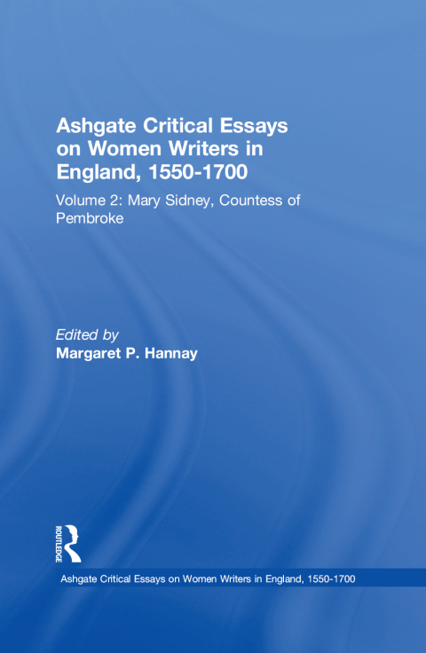 Cover image for book Ashgate Critical Essays on Women Writers in England, 1550-1700