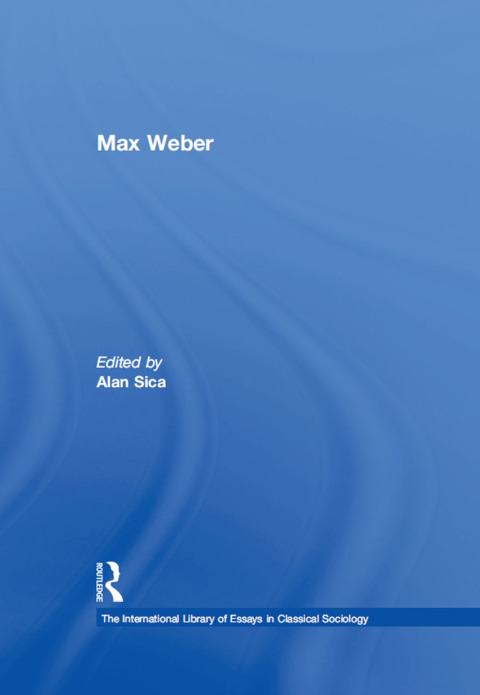Cover image for book Max Weber