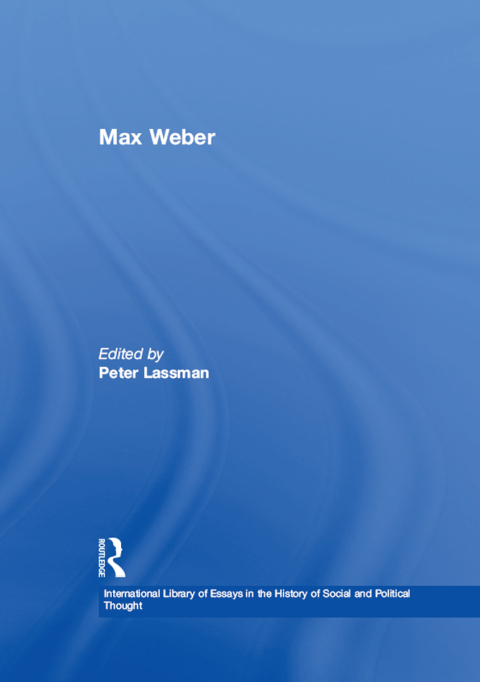Cover image for book Max Weber