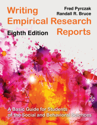 Cover image: Writing Empirical Research Reports 8th edition 9781138287556