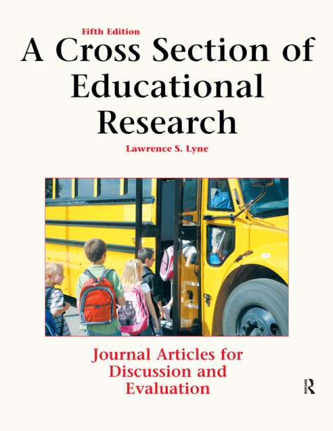 Cover image for book A Cross Section of Educational Research