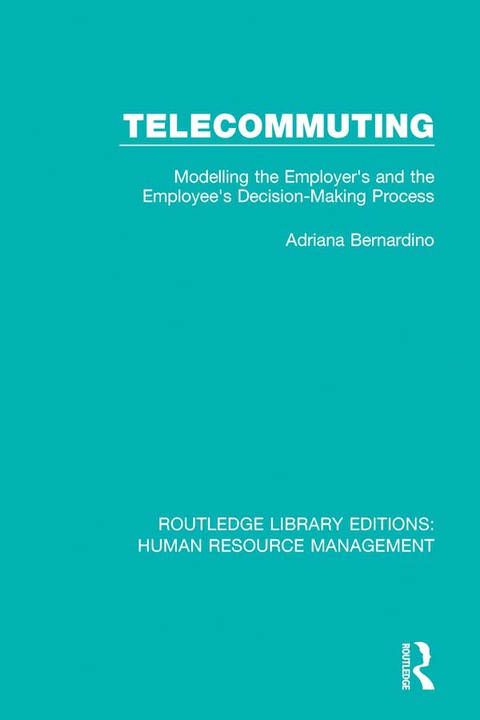 Cover image for book Telecommuting