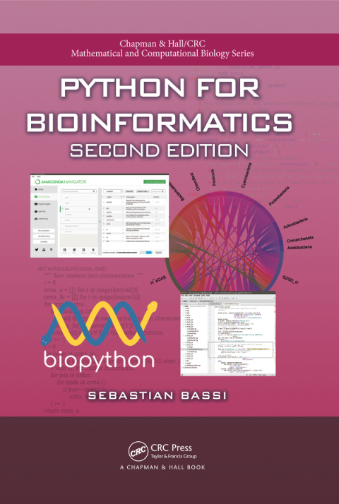 Cover image for book Python for Bioinformatics