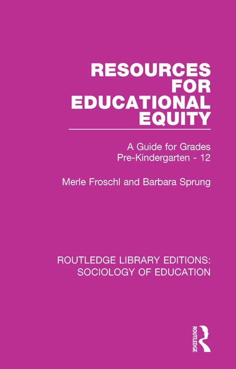 Cover image for book Resources for Educational Equity