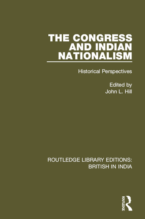 Cover image for book The Congress and Indian Nationalism