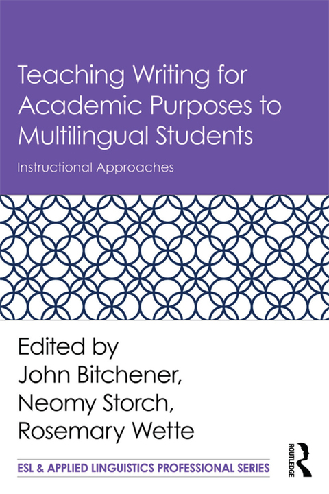 Cover image for book Teaching Writing for Academic Purposes to Multilingual Students