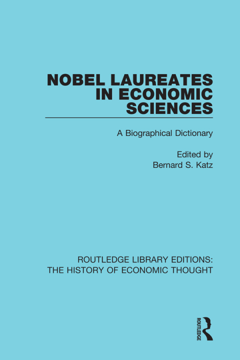 Cover image for book Nobel Laureates in Economic Sciences