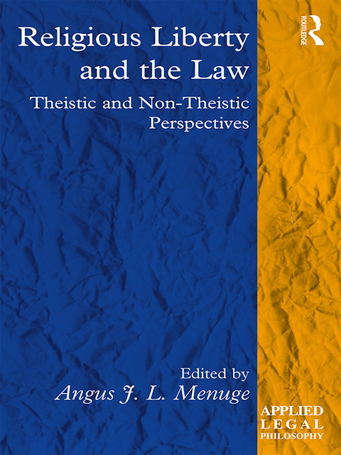 Cover image for book Religious Liberty and the Law