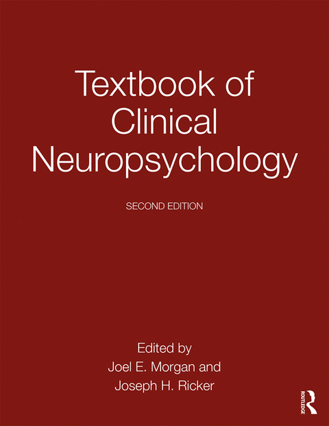 Cover image for book Textbook of Clinical Neuropsychology
