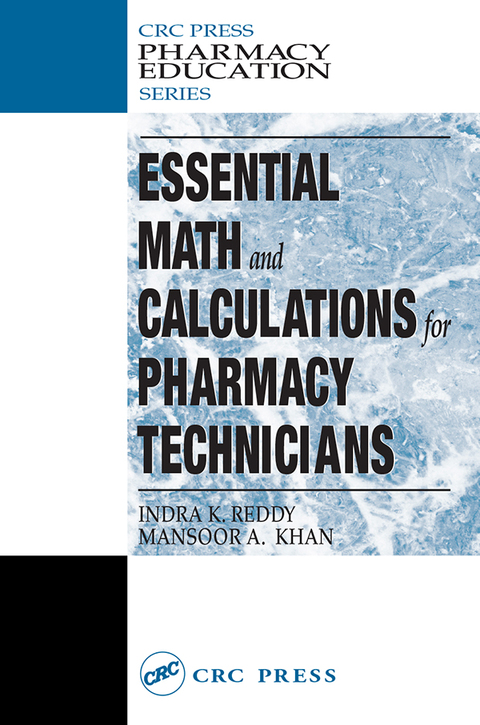 Cover image for book Essential Math and Calculations for Pharmacy Technicians