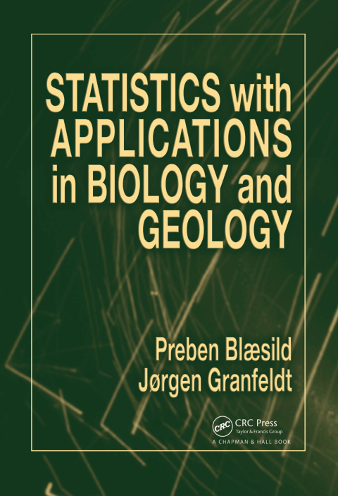 Cover image for book Statistics with Applications in Biology and Geology