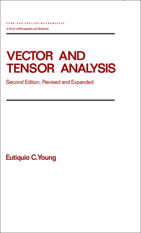 Cover image for book Vector and Tensor Analysis