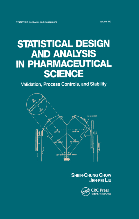 Cover image for book Statistical Design and Analysis in Pharmaceutical Science