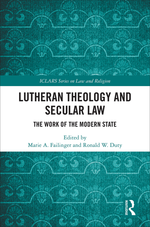 Cover image for book Lutheran Theology and Secular Law