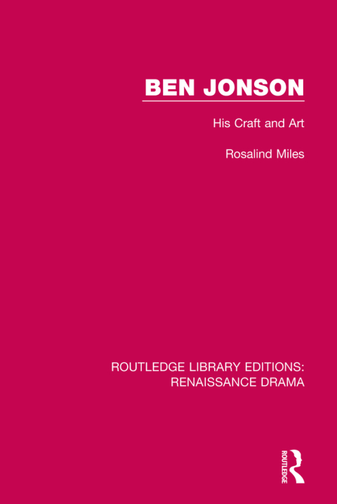 Cover image for book Ben Jonson