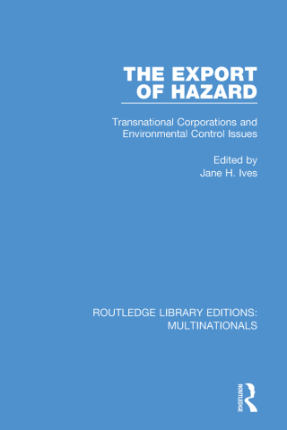The Export of Hazard