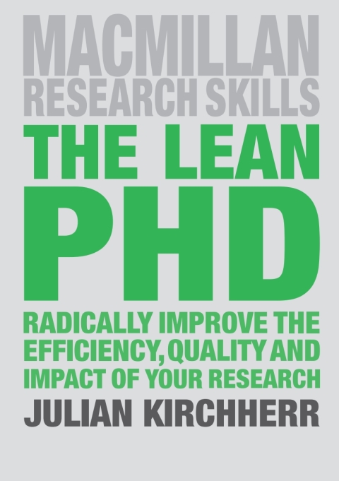 Cover image for book The Lean PhD