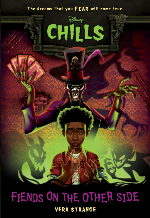 Cover image for book Fiends on the Other Side-Disney Chills, Book Two