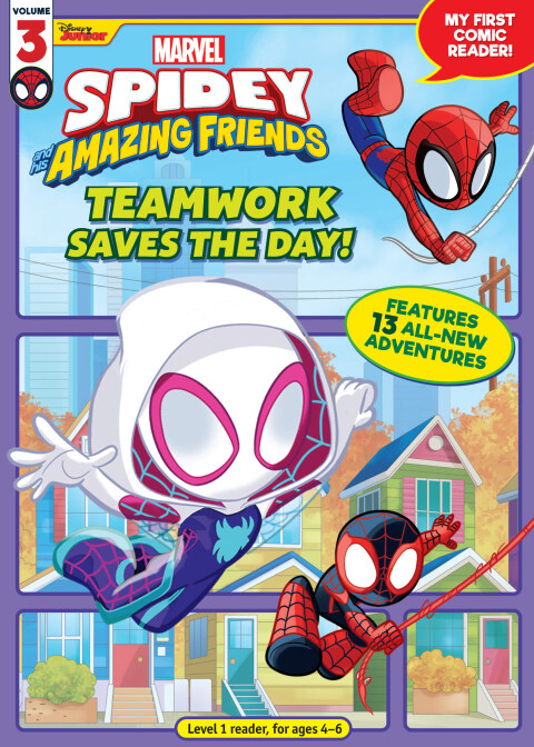 Cover image for book Spidey and His Amazing Friends: Teamwork Saves the Day!