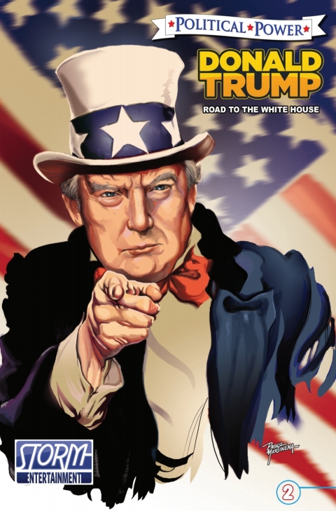 Cover image for book Political Power: Donald Trump: Road to the White House #2