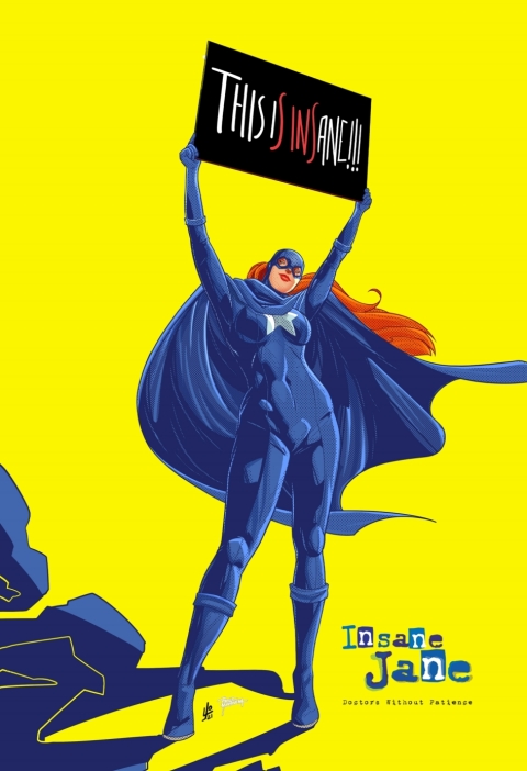 Cover image for book Insane Jane: Doctors Without Patience