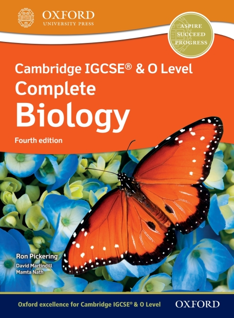 Cover image for book Cambridge IGCSEÂ® & O Level Complete Biology: Student Book Fourth Edition