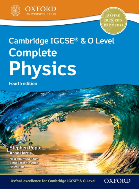 Cover image for book Cambridge IGCSEÂ® & O Level Complete Physics: Student Book Fourth Edition