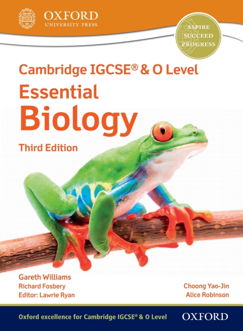 Cover image for book Cambridge IGCSEÂ® & O Level Essential Biology: Student Book Third Edition
