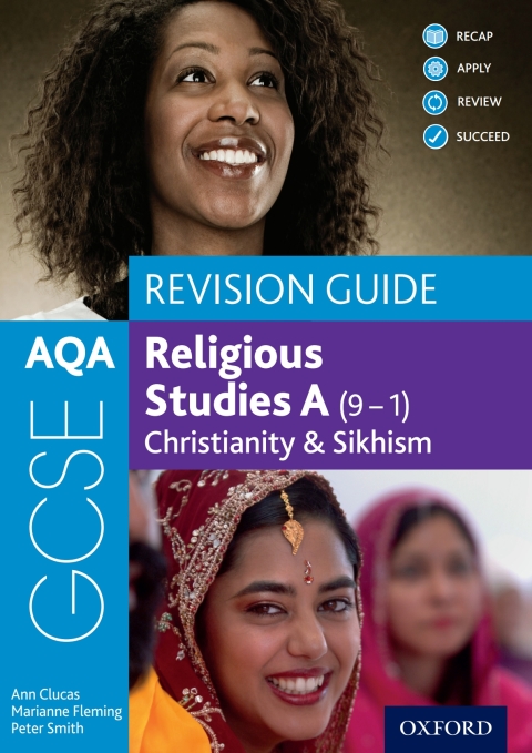 Cover image for book AQA GCSE Religious Studies A (9-1): Christianity & Sikhism Revision Guide