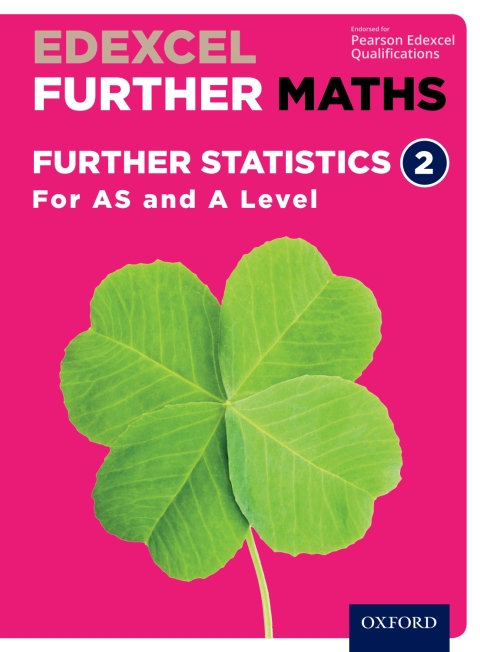 Cover image for book Edexcel Further Maths: Further Statistics 2 For AS and A Level