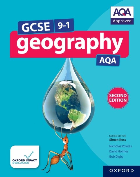 Cover image for book GCSE 9-1 Geography AQA: Student Book Second Edition