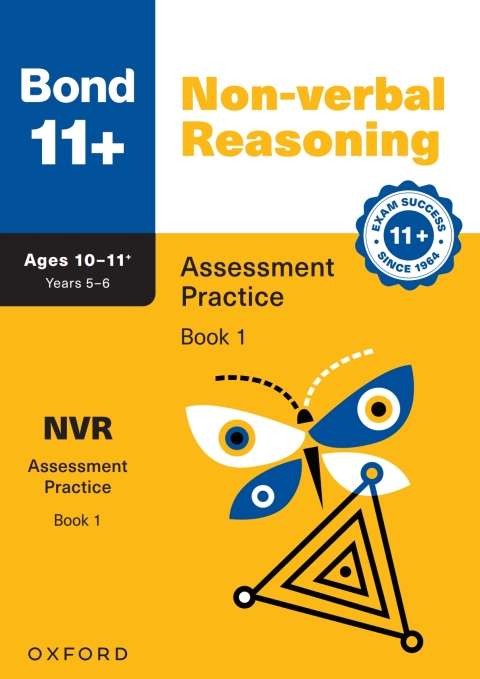 Cover image for book Bond 11+: Bond 11+ Non-verbal Reasoning Assessment Practice 10-11+ Years Book 1