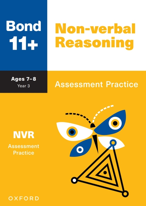 Cover image for book Bond 11+: Bond 11+ Non-verbal Reasoning Assessment Practice Age 7-8