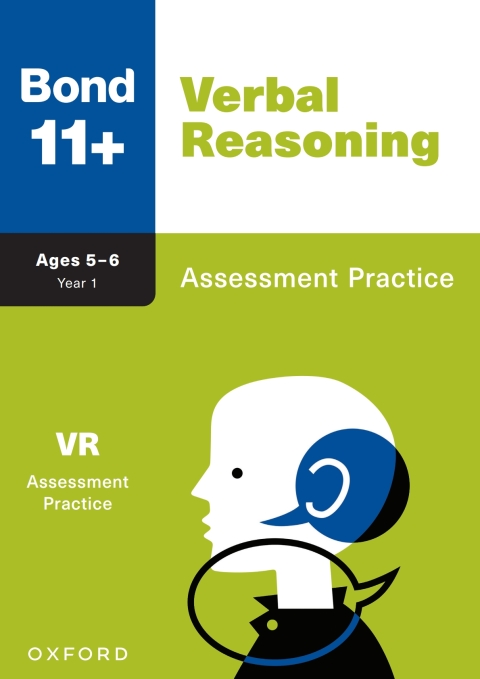 Cover image for book Bond 11+: Bond 11+ Verbal Reasoning Assessment Practice Age 5-6