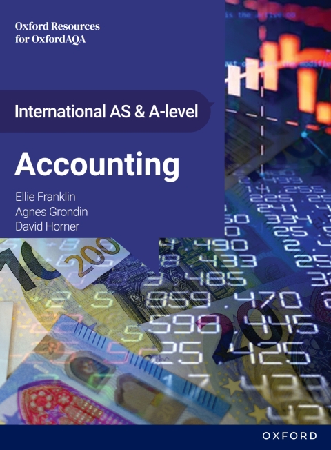 Cover image for book International AS and A-level Accounting: Oxford Resources for OxfordAQA