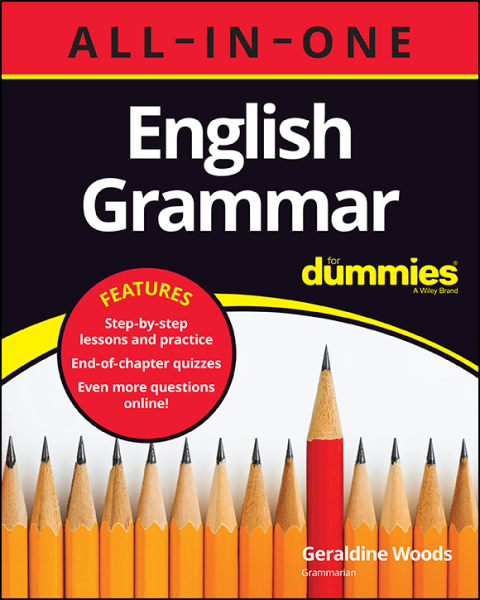 Cover image for book English Grammar All-in-One For Dummies (  Chapter Quizzes Online)