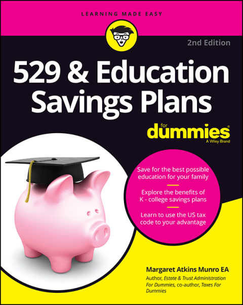 Cover image for book 529 & Education Savings Plans For Dummies