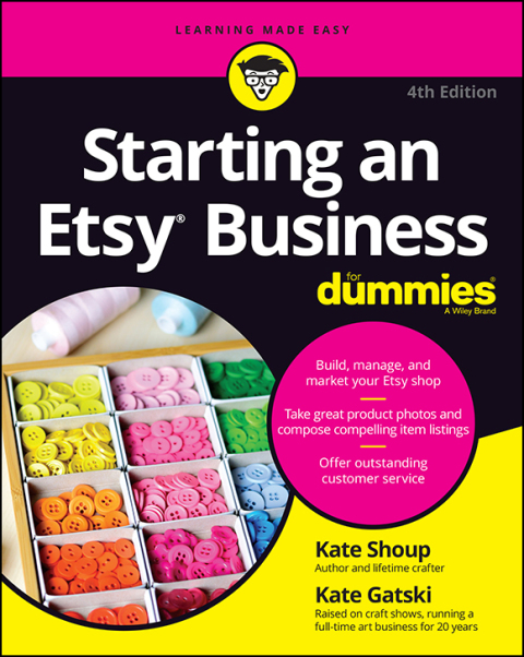 Cover image for book Starting an Etsy Business For Dummies
