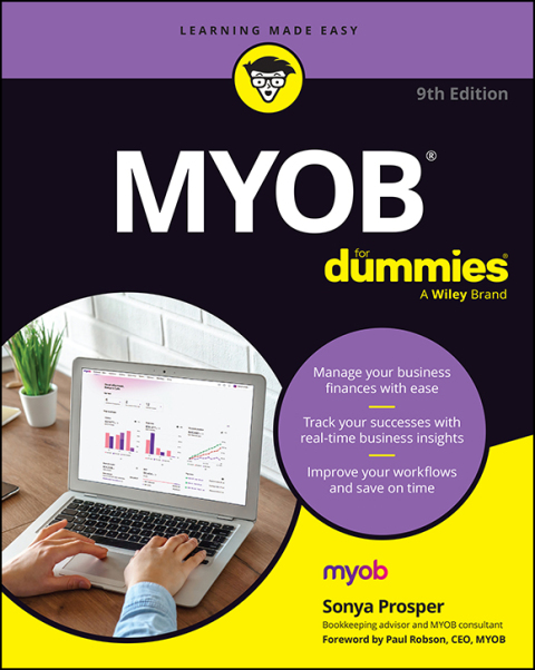 Cover image for book MYOB For Dummies