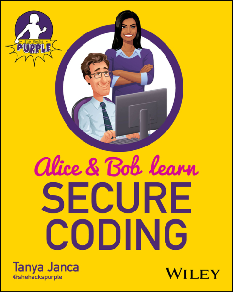 Cover image for book Alice and Bob Learn Secure Coding