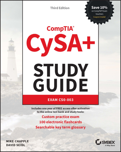 CompTIA CySA+ Study Guide: Exam CS0-003 