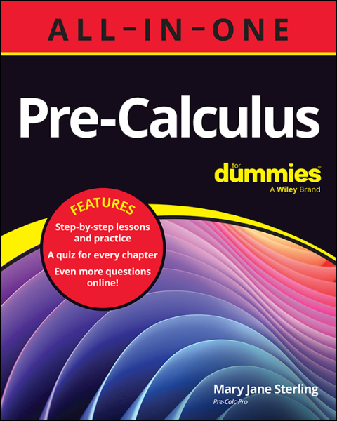 Cover image for book Pre-Calculus All-in-One For Dummies