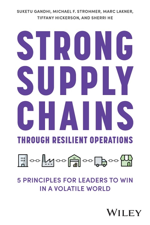Cover image for book Strong Supply Chains Through Resilient Operations