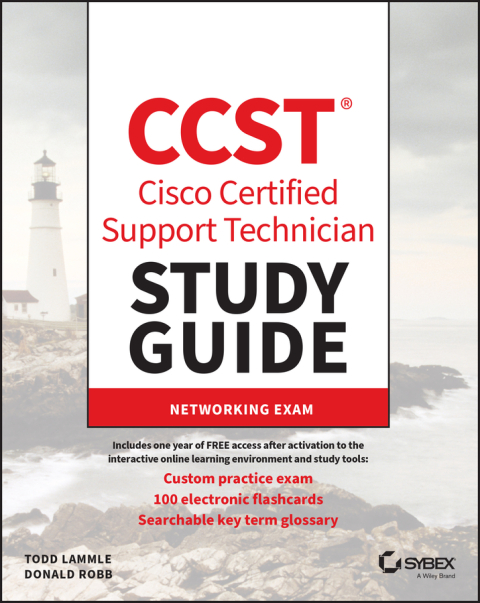 Cover image for book CCST Cisco Certified Support Technician Study Guide
