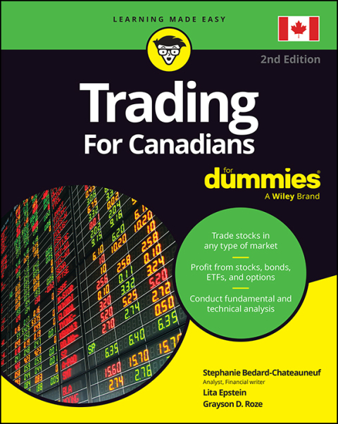 Cover image for book Trading For Canadians For Dummies